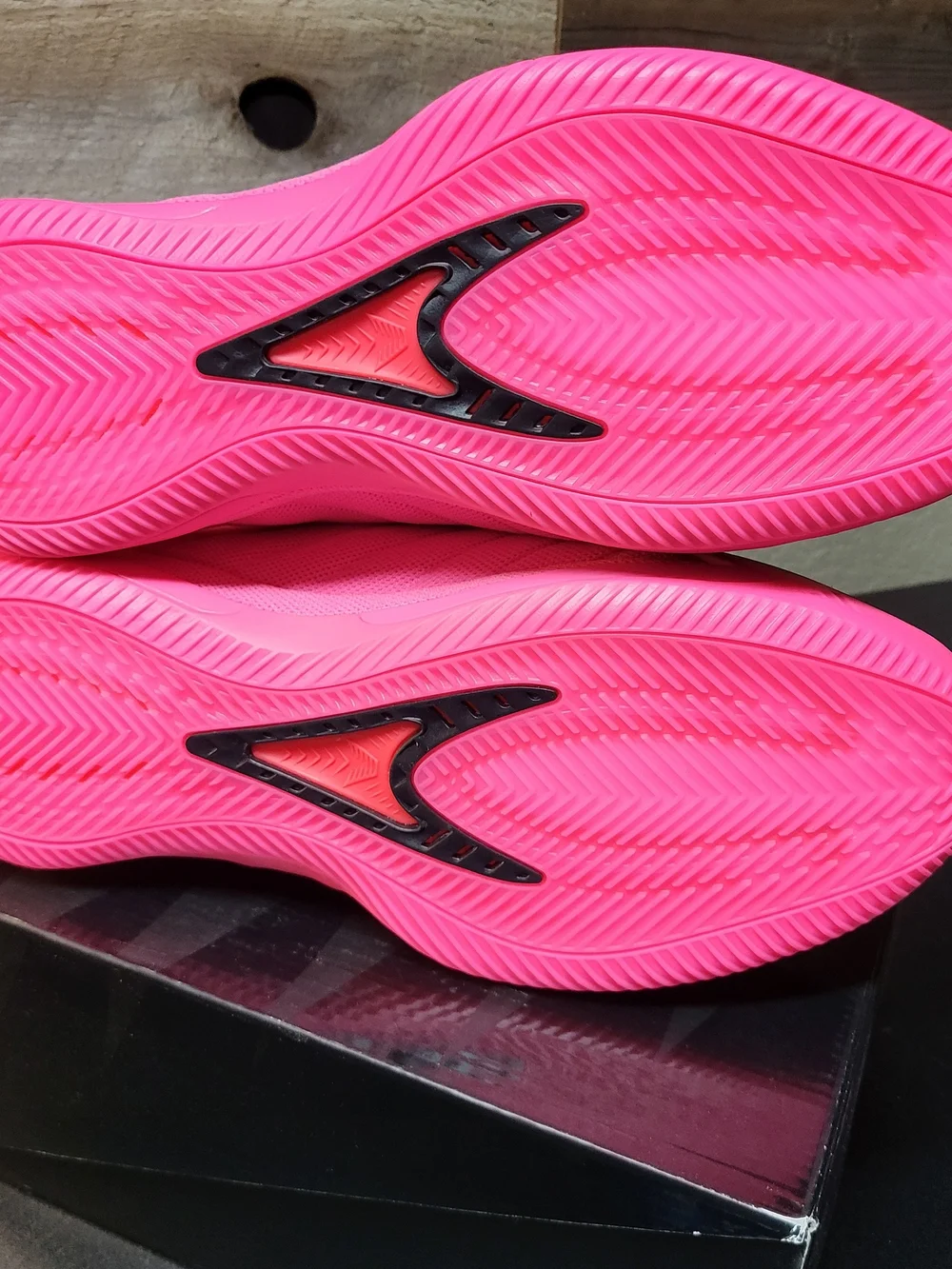 *NEW* Adidas Anthony Edwards 2 Basketball Shoes Lucid Pink Black Mens Size 13